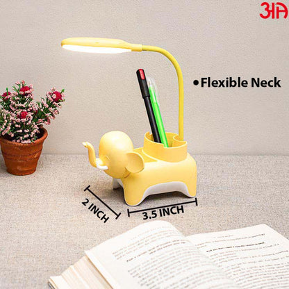 yellow elephant design led study lamp4