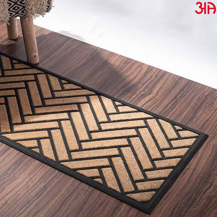 Heavy Duty Abstract Design Coir Door Mat – Aawrun